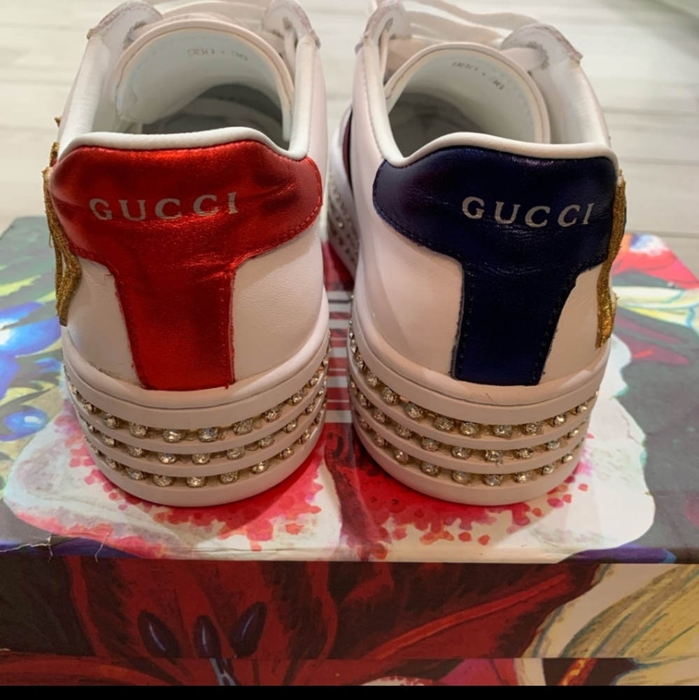 Leather sneakers size 36,GG